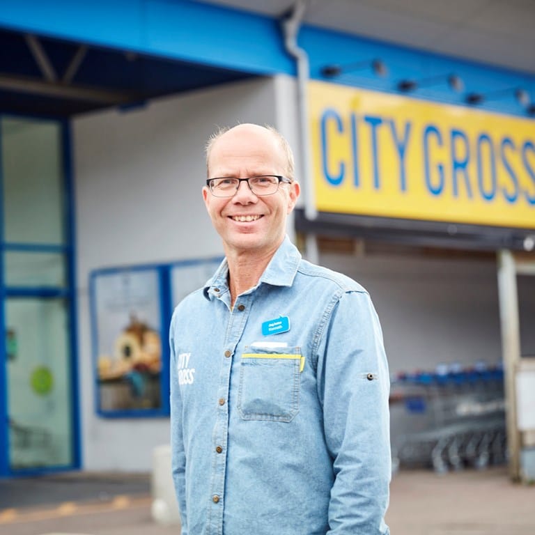 City Gross Ytterby — stormarknad med kyl- och fryssystem